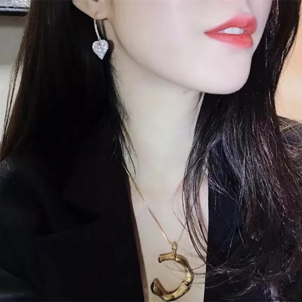 💎 NEW Sunshine Silver Drop Diamond 💎Earrings - Picture 5 of 5